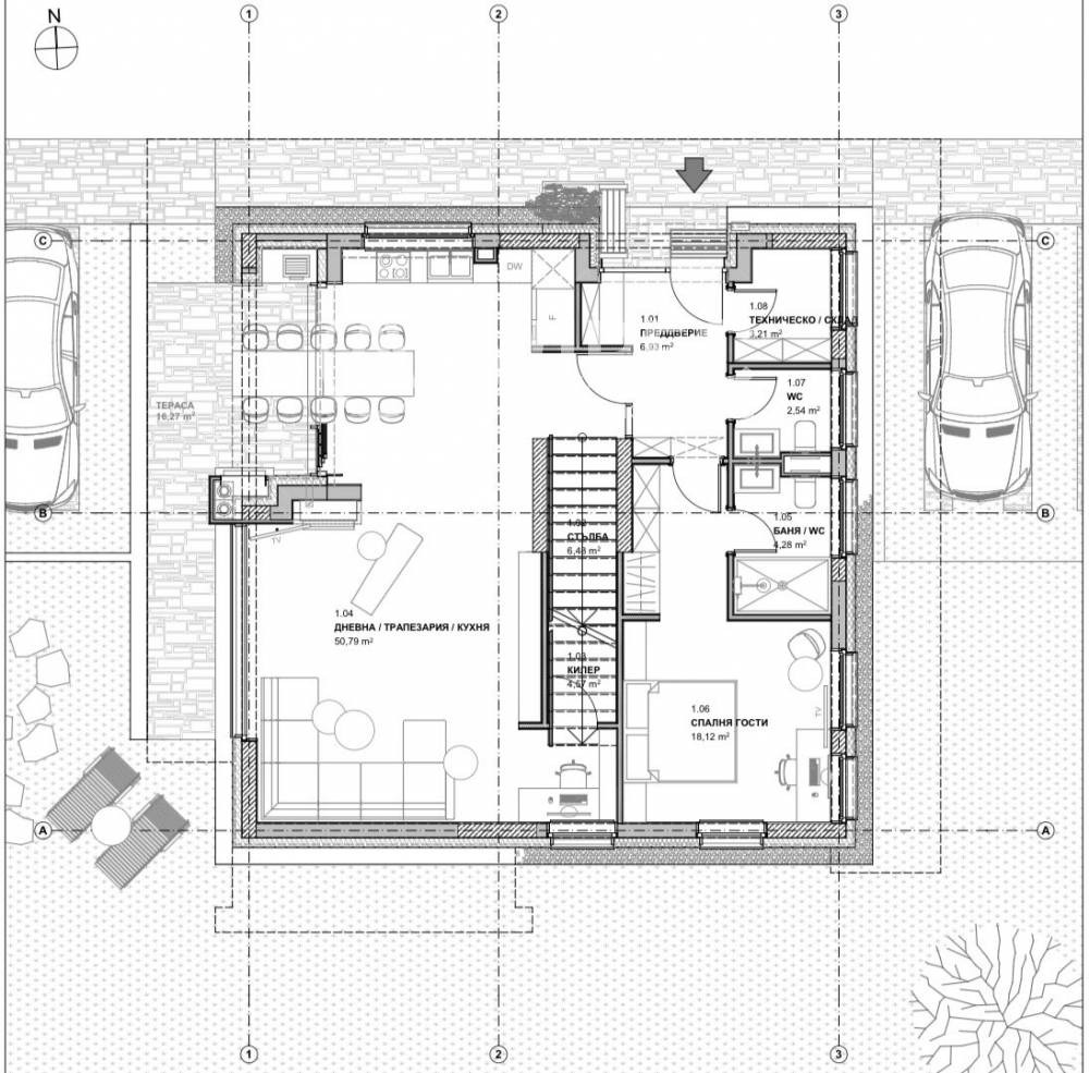 Продава КЪЩА, гр. София, м-т Камбаните, снимка 4 - Къщи - 54200948