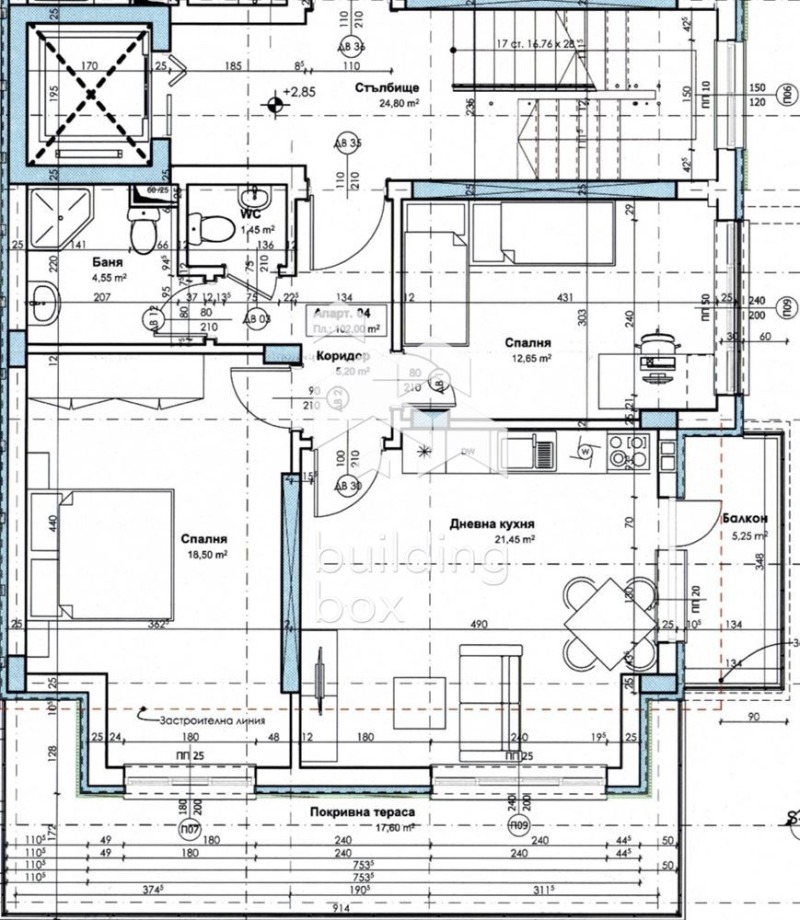 Продава 3-СТАЕН, гр. София, Банишора, снимка 15 - Aпартаменти - 47203189