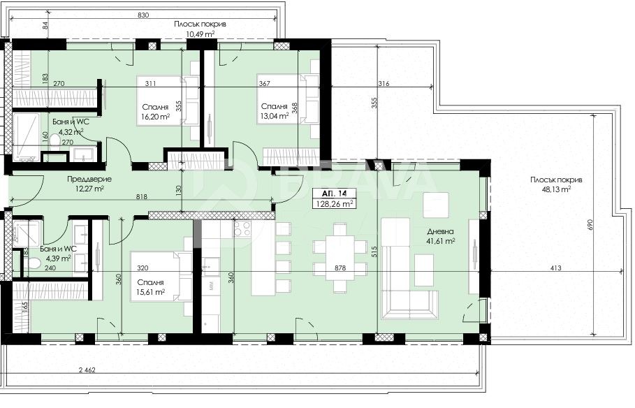 Продава 4-СТАЕН, гр. Пловдив, Отдих и култура, снимка 6 - Апартаменти - 54034840