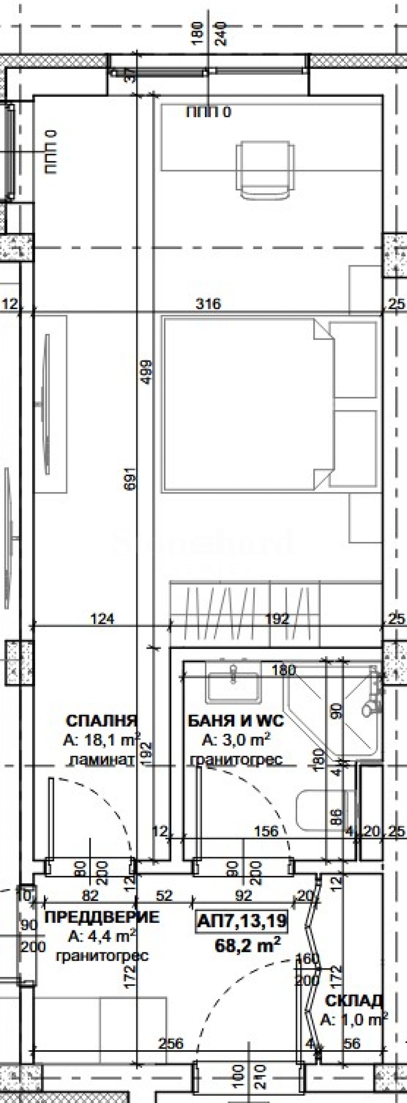 Продава 1-СТАЕН, гр. Царево, област Бургас, снимка 2 - Апартаменти - 52295526
