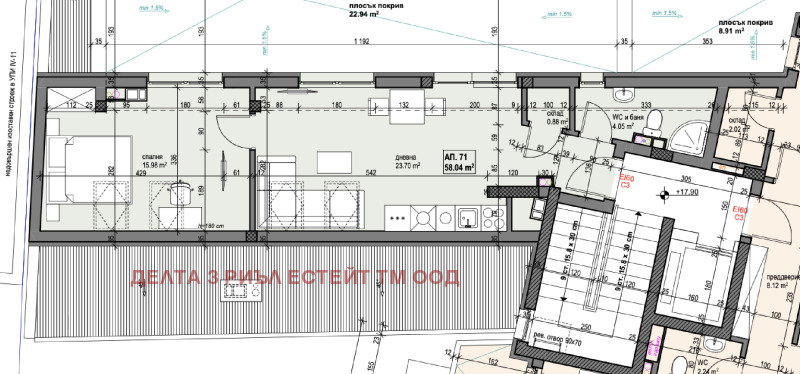 Продава 2-СТАЕН, гр. София, Банишора, снимка 2 - Апартаменти - 49853225