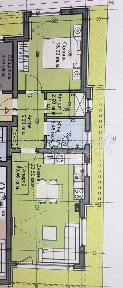 Продава 2-СТАЕН, гр. Варна, Галата, снимка 3 - Aпартаменти - 47435556