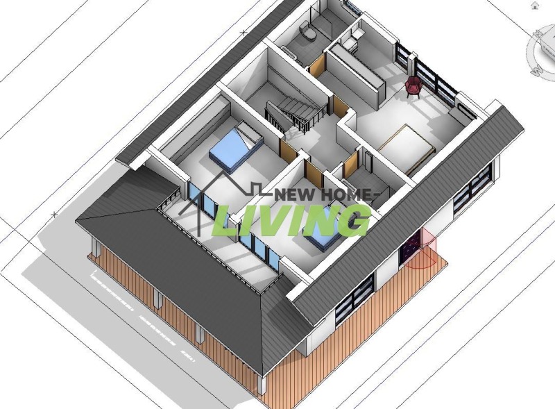 Продава  Къща област Пловдив , с. Рогош , 234 кв.м | 78907124 - изображение [5]