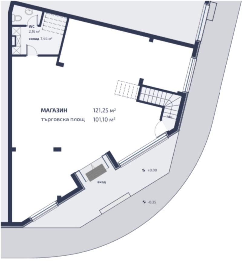 Продава  Магазин град София , Гоце Делчев , 272 кв.м | 23330099 - изображение [13]