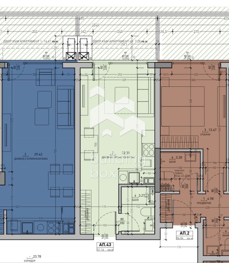 En venta  Estudio Sofia , Malinova dolina , 42 metros cuadrados | 84503750 - imagen [4]