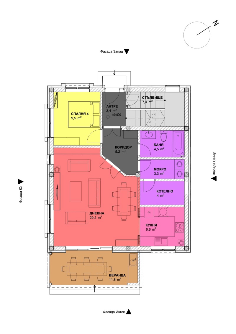 Продава КЪЩА, гр. София, с. Житен, снимка 5 - Къщи - 52430557