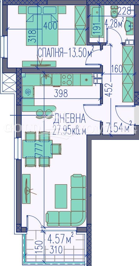 Продава 2-СТАЕН, гр. Пловдив, Каменица 2, снимка 4 - Aпартаменти - 48112257