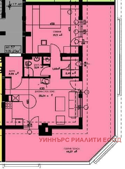 Продава 2-СТАЕН, гр. София, Банишора, снимка 2 - Апартаменти - 54827926