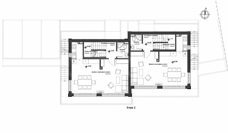 Продава КЪЩА, гр. Бургас, Ветрен, снимка 4 - Къщи - 52754245