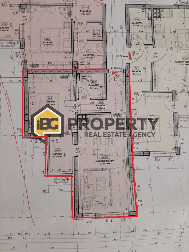 Продается  1 спальня Варна , м-т Пчелина , 71 кв.м | 38680466 - изображение [3]