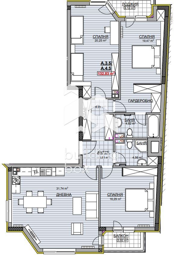 Продава  Многостаен град София , Красно село , 160 кв.м | 67912985 - изображение [8]