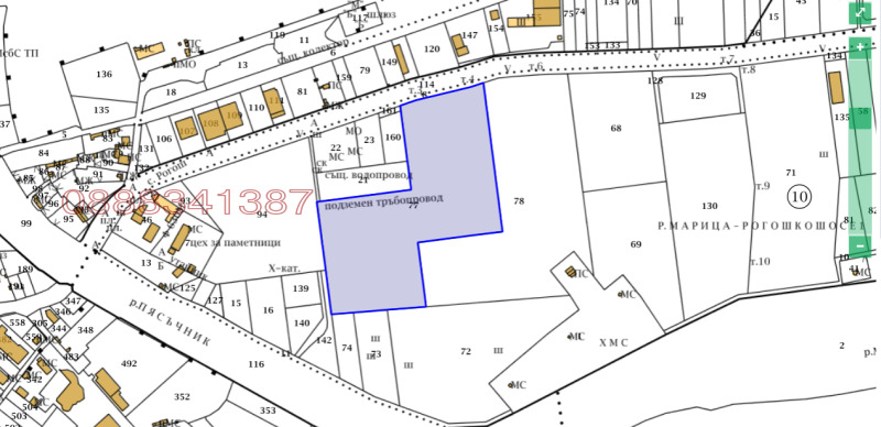 Продава ПАРЦЕЛ, гр. Пловдив, Индустриална зона - Север
