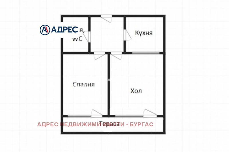 De vânzare  1 dormitor Burgas , Slaveicov , 55 mp | 24615033 - imagine [3]