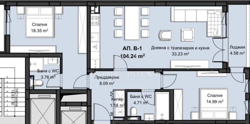 Продава  3-стаен град Пловдив , Христо Смирненски , 130 кв.м | 67001395 - изображение [5]