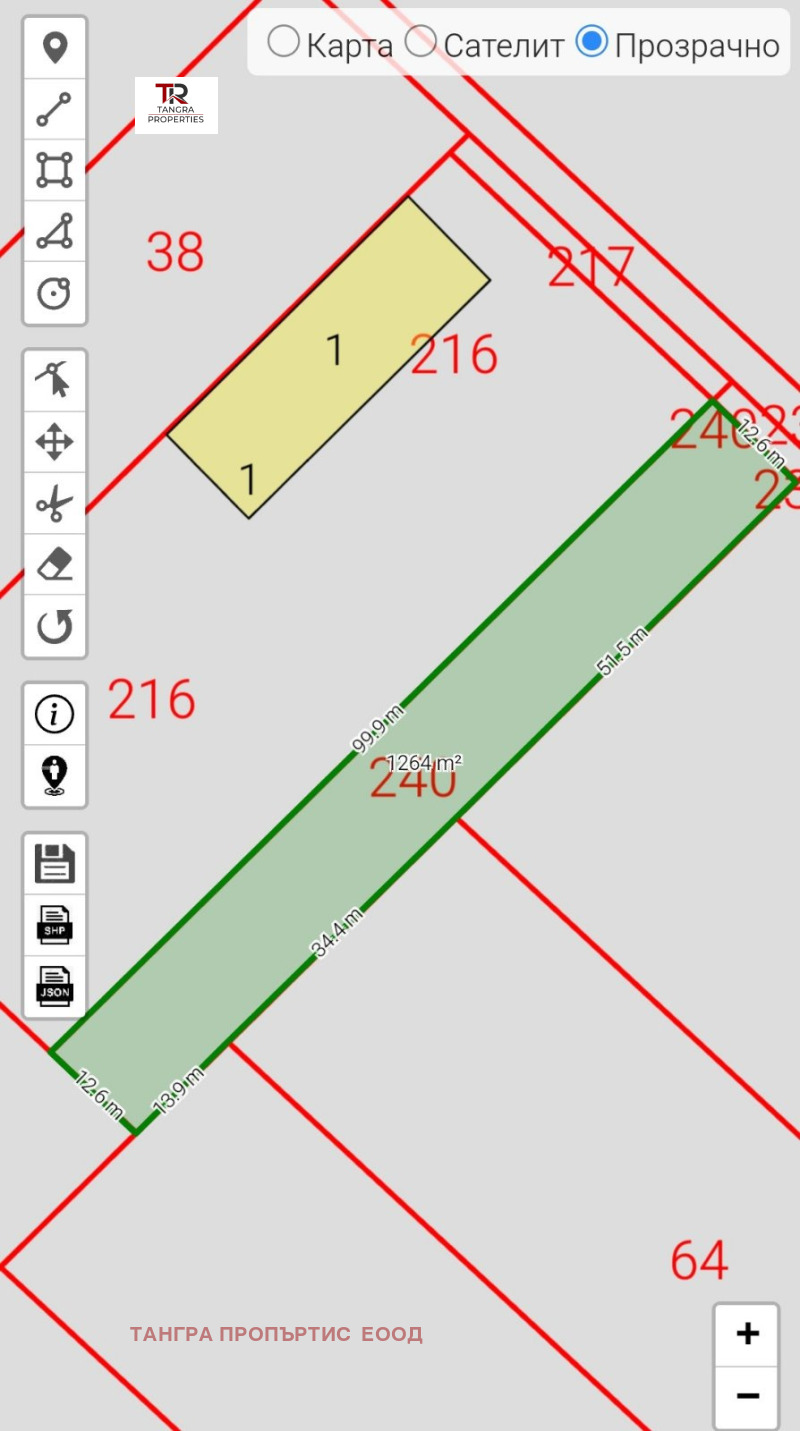 Продава ПАРЦЕЛ, с. Гурмазово, област София област, снимка 3 - Парцели - 49157643