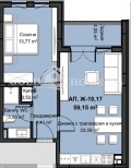 Продава  2-стаен град Пловдив , Христо Смирненски , 72 кв.м | 78148004 - изображение [2]