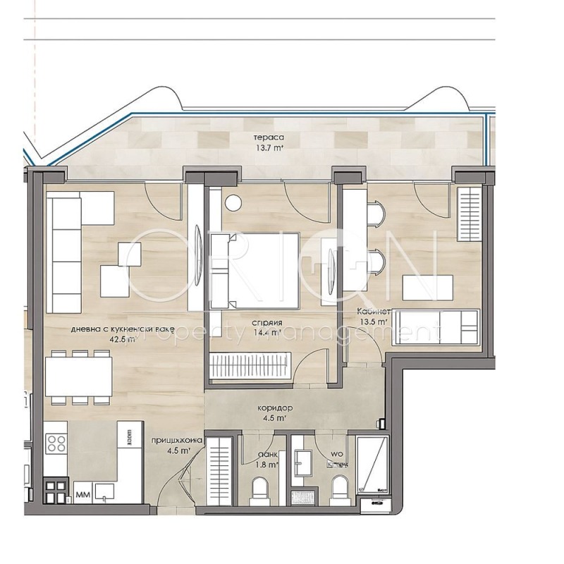 For Sale  2 bedroom Sofia , Druzhba 2 , 111 sq.m | 22992107 - image [11]