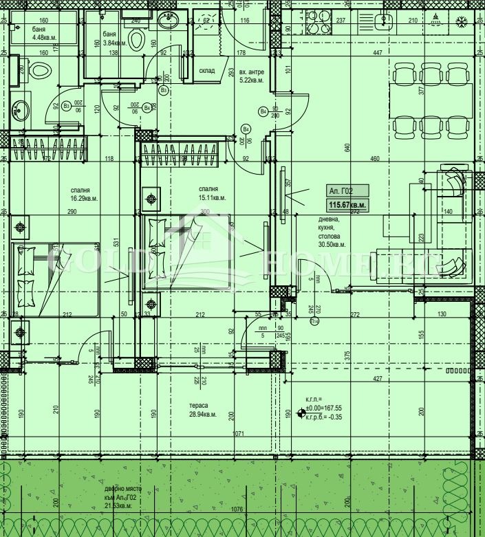 Продава 3-СТАЕН, гр. Пловдив, Христо Смирненски, снимка 5 - Апартаменти - 54520528