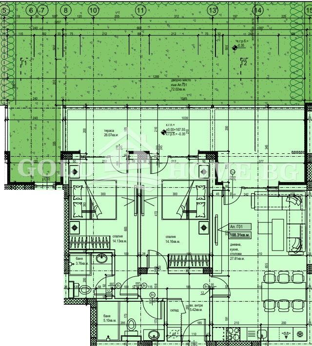 Продава 3-СТАЕН, гр. Пловдив, Христо Смирненски, снимка 3 - Апартаменти - 54520528