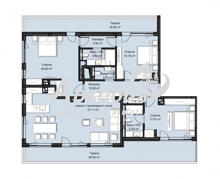 Zu verkaufen  3+ Schlafzimmer Plowdiw , Hristo Smirnenski , 259 qm | 66409745 - Bild [2]