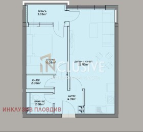 1 dormitorio Tsentar, Plovdiv 16