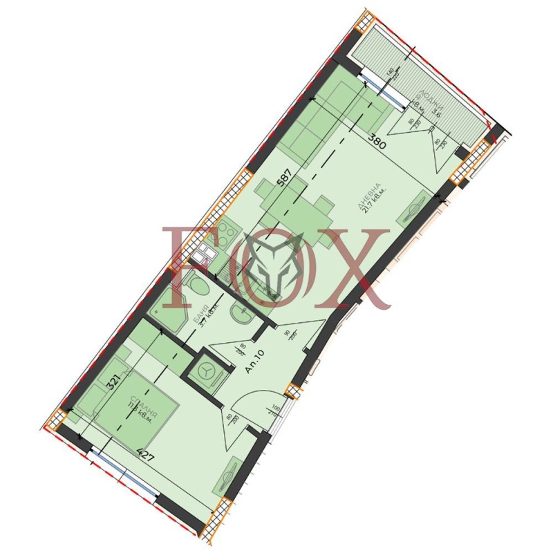 Eladó  1 hálószoba Varna , Pogrebi , 57 négyzetméter | 63948678 - kép [2]