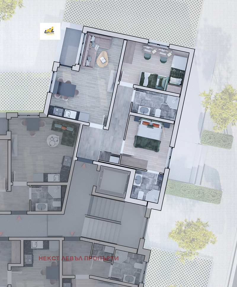 Продава  3-стаен, град София, Левски В •  152 674 EUR • ID 87944525 — holmes.bg - [1] 