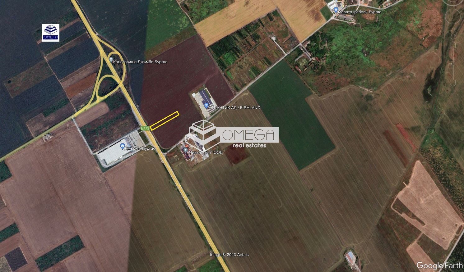 Продава ПАРЦЕЛ, гр. Бургас, Промишлена зона - Север, снимка 2 - Парцели - 27785502