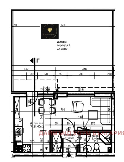 For Sale  Studio Plovdiv , Hristo Smirnenski , 83 sq.m | 24811630 - image [2]
