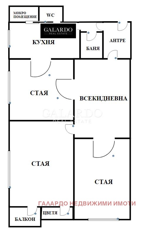 Продава ОФИС, гр. София, Център, снимка 15 - Офиси - 47880162