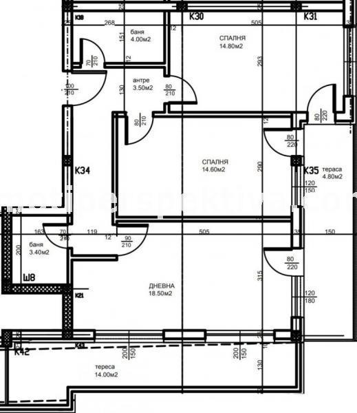 Продава 3-СТАЕН, гр. Пловдив, Тракия, снимка 2 - Aпартаменти - 44541008