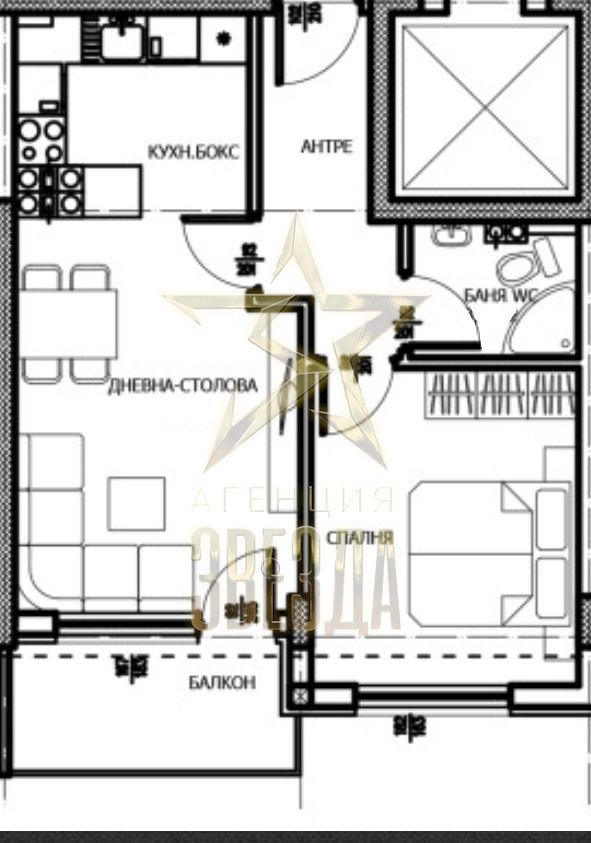 Продава 2-СТАЕН, гр. Пловдив, Тракия, снимка 1 - Aпартаменти - 47315807