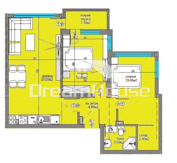 En venta  2 dormitorios Plovdiv , Ostromila , 90 metros cuadrados | 44204655 - imagen [9]