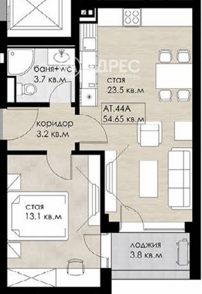 Продава 2-СТАЕН, гр. София, Дружба 2, снимка 3 - Апартаменти - 52694126