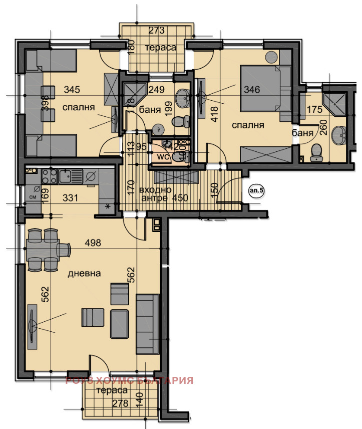 De vânzare  2 dormitoare Plovdiv , Ostromila , 148 mp | 12892195 - imagine [4]
