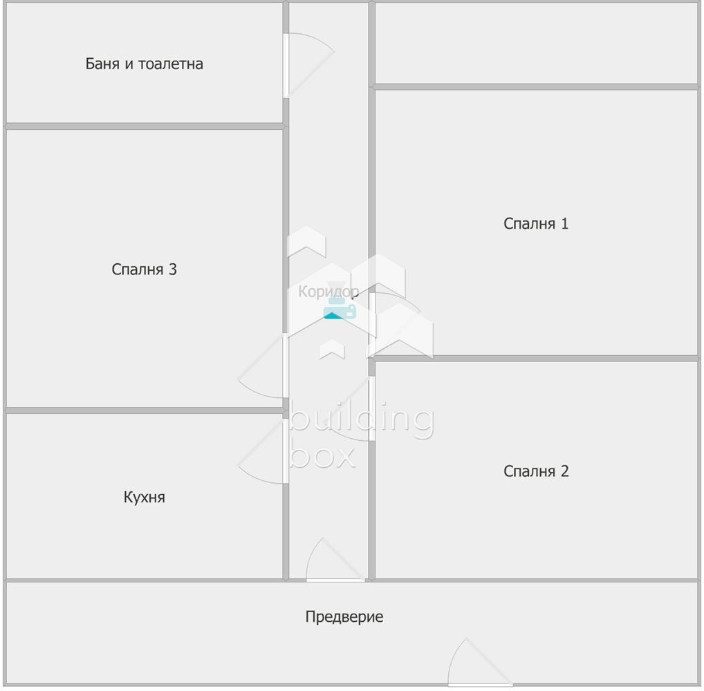 Продава ЕТАЖ ОТ КЪЩА, гр. Хисаря, област Пловдив, снимка 17 - Етаж от къща - 54562583
