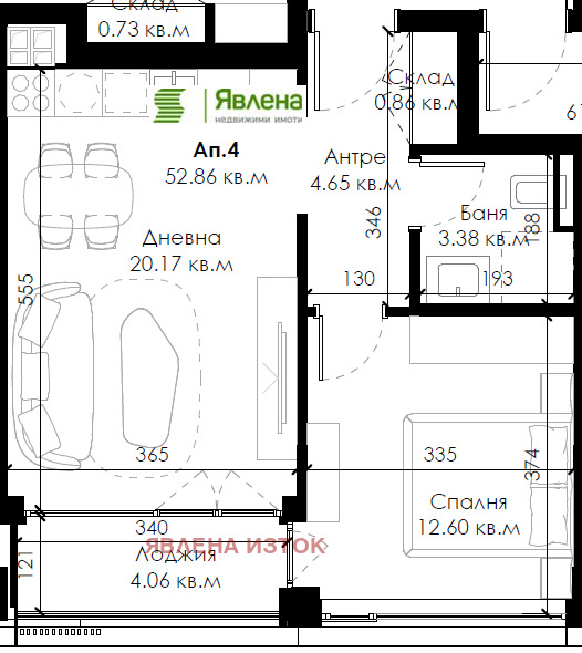 For Sale  1 bedroom Sofia , Ovcha kupel 2 , 69 sq.m | 81092253 - image [3]