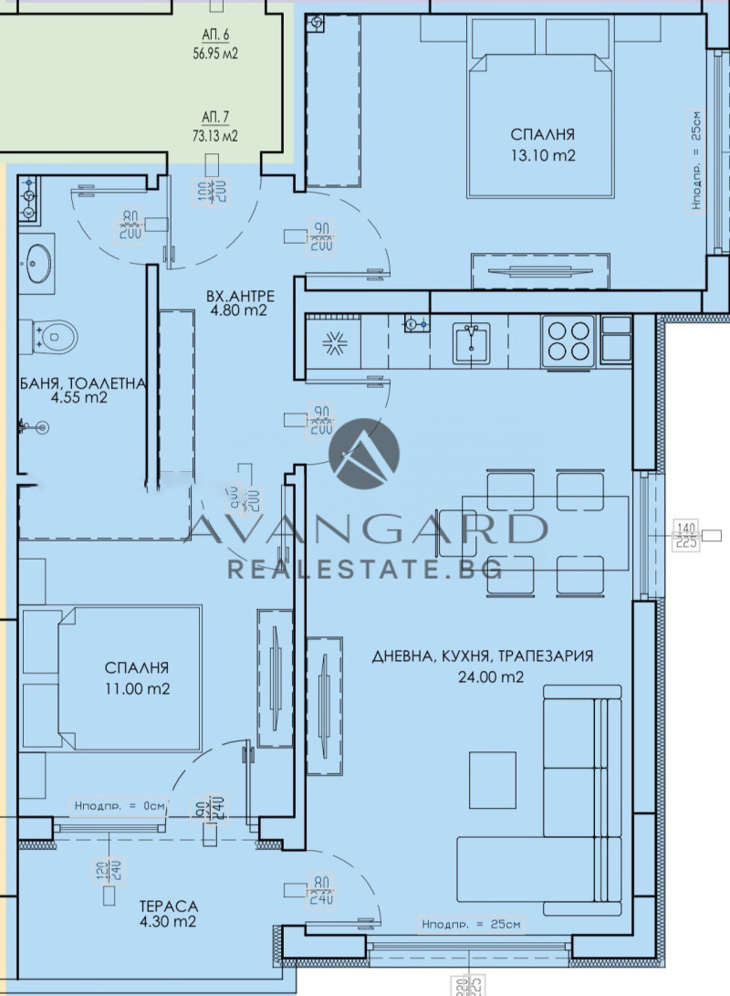 Продава 3-СТАЕН, гр. Пловдив, Христо Смирненски, снимка 2 - Апартаменти - 53229114