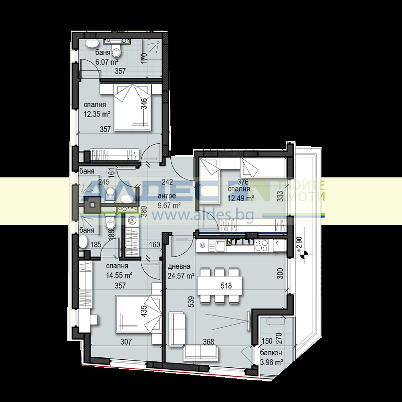 Продава 4-СТАЕН, гр. София, Редута