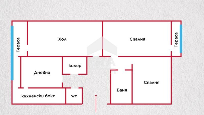 Till salu  3 sovrum Targovistje , Centar , 103 kvm | 59905345 - bild [13]