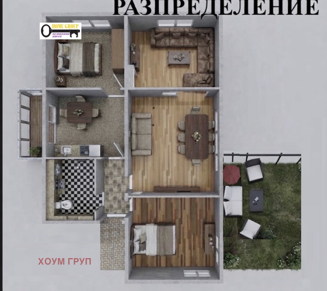 Продава 4-СТАЕН, гр. София, Иван Вазов, снимка 3 - Апартаменти - 55780157