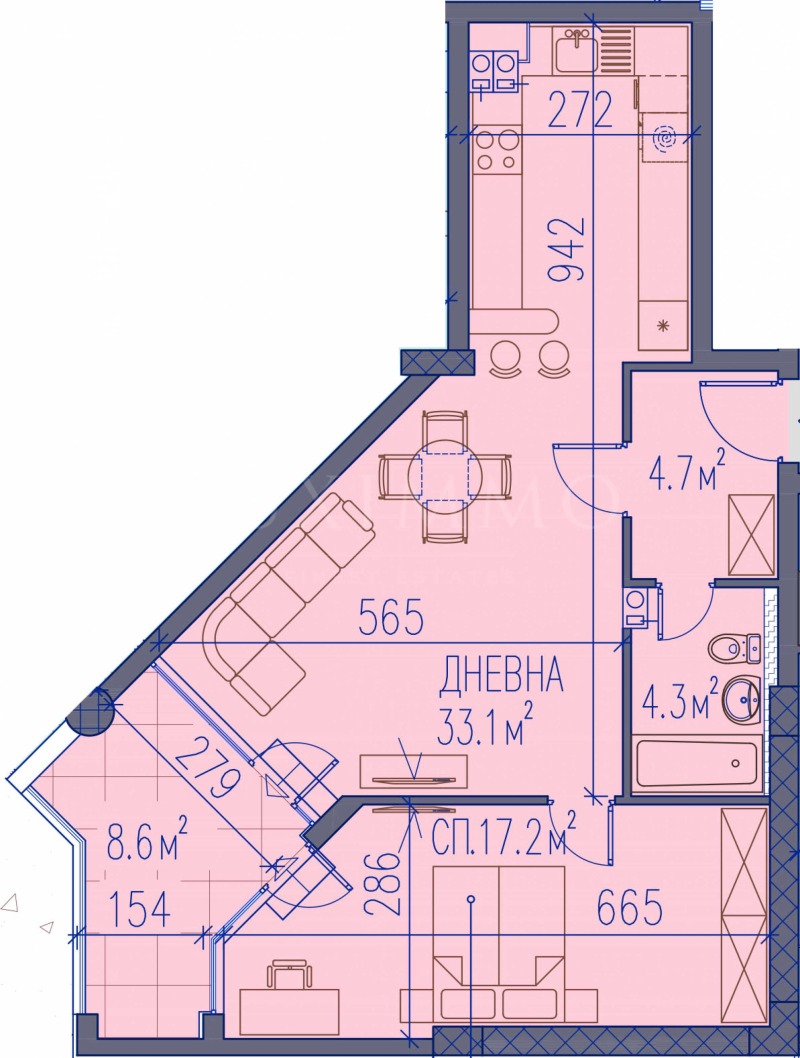 Продава  2-стаен град Пловдив , Христо Смирненски , 94 кв.м | 63162670 - изображение [4]