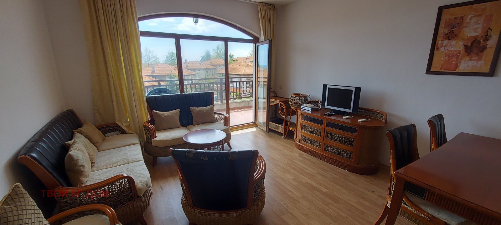 Продава 2-СТАЕН, гр. Ахелой, област Бургас, снимка 3 - Апартаменти - 55582090