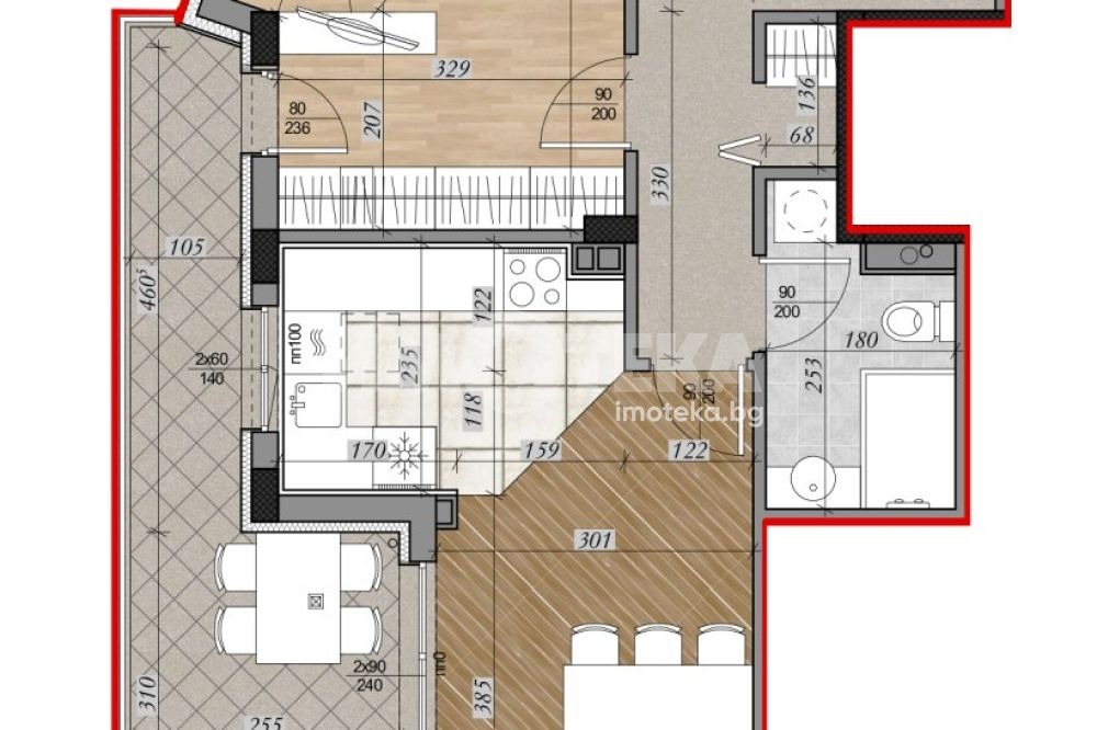 Продава 3-СТАЕН, гр. София, Младост 1, снимка 3 - Апартаменти - 55032743