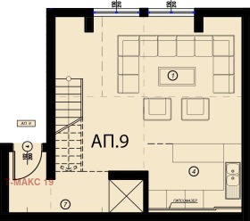 Maisonette Manastirski livadi, Sofia 1