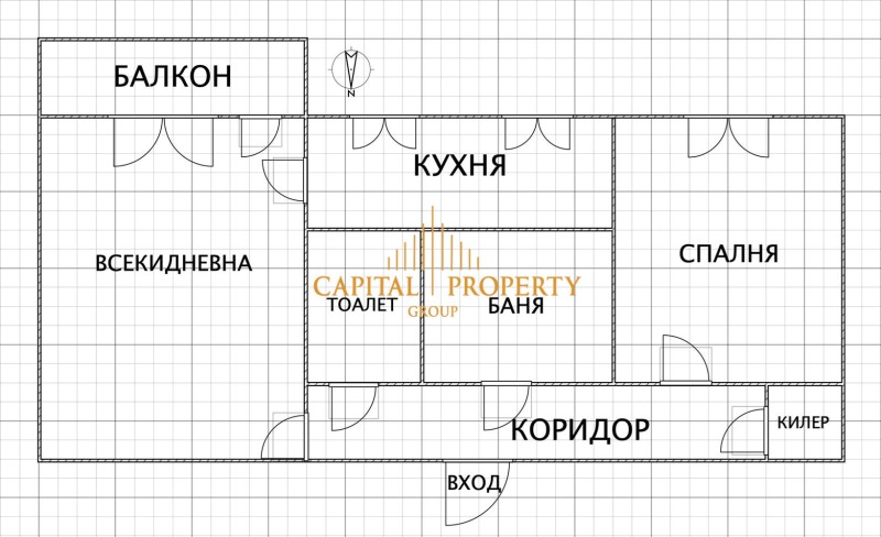 Na prodej  1 ložnice Varna , Mladost 2 , 45 m2 | 60945678 - obraz [10]