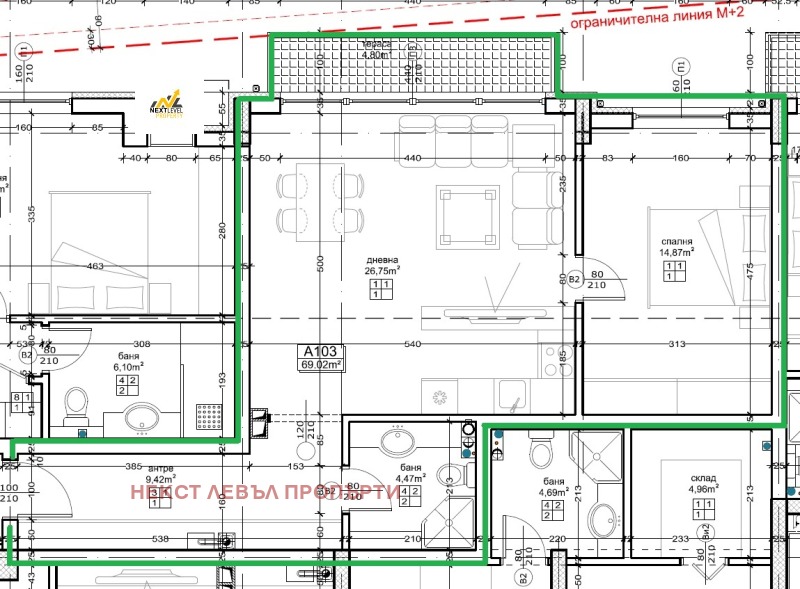 À vendre  1 chambre Sofia , Malinova dolina , 82 m² | 94744587 - image [4]