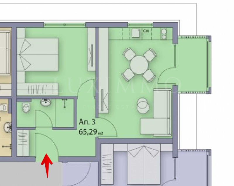 À vendre  1 chambre région Bourgas , Sozopol , 65 m² | 71317366 - image [2]