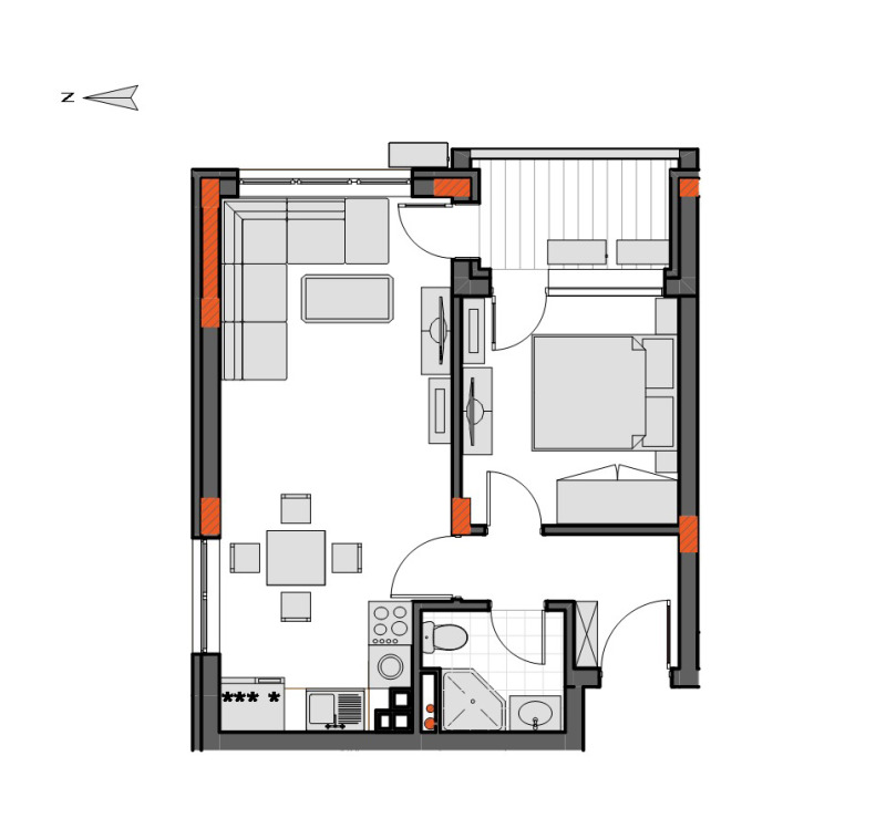 Продава 2-СТАЕН, гр. Стара Загора, Никола Петков, снимка 2 - Апартаменти - 53502527