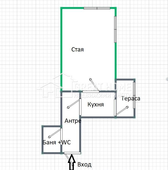 Продава 2-СТАЕН, гр. Търговище, Боровец, снимка 6 - Апартаменти - 54328817